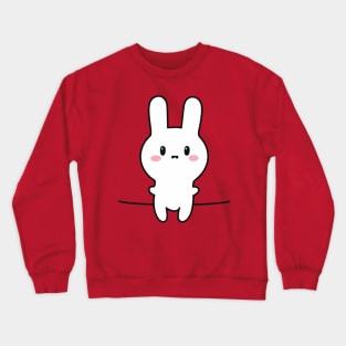 Mini lop lover Cute Bunny drawing Crewneck Sweatshirt